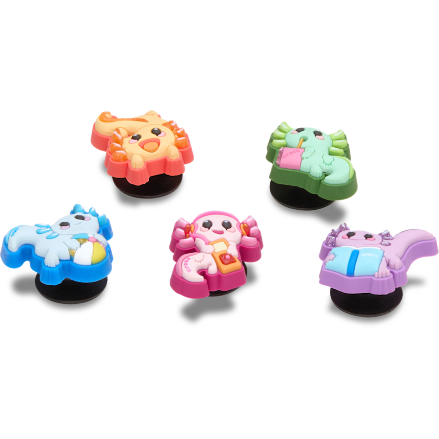 Crocs online | Tiny Axolotls 5 Pack Jibbitz™ charms
