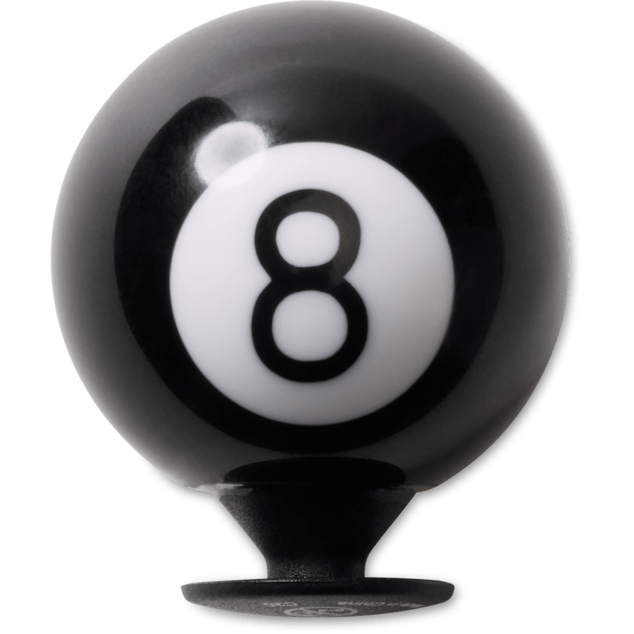 Crocs online | 3D Pool Eight Ball Jibbitz™ charms