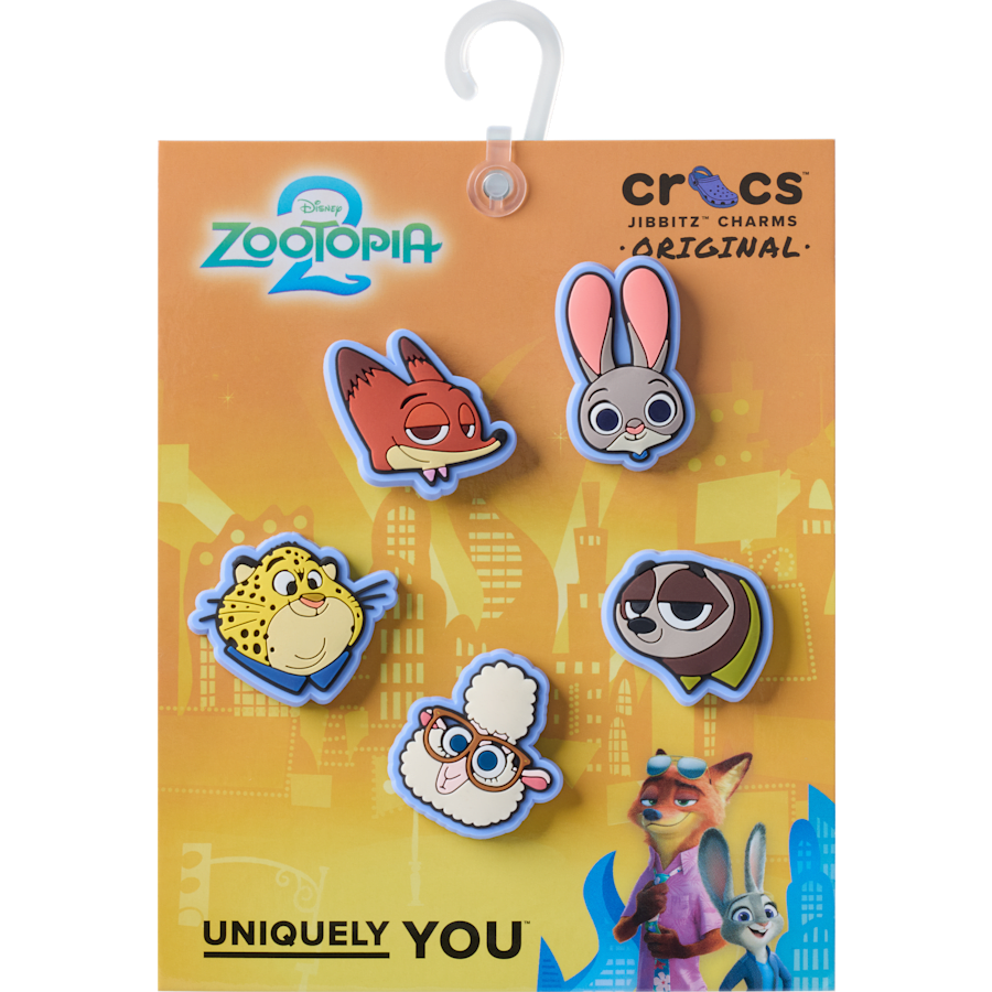 Crocs us | b'Disney Zootopia 2 5 Pack Jibbitz Shoe Charm'