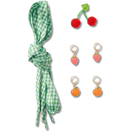 Crocs us | Laces and Fresh Fruits Charm Kit Jibbitz™ charms