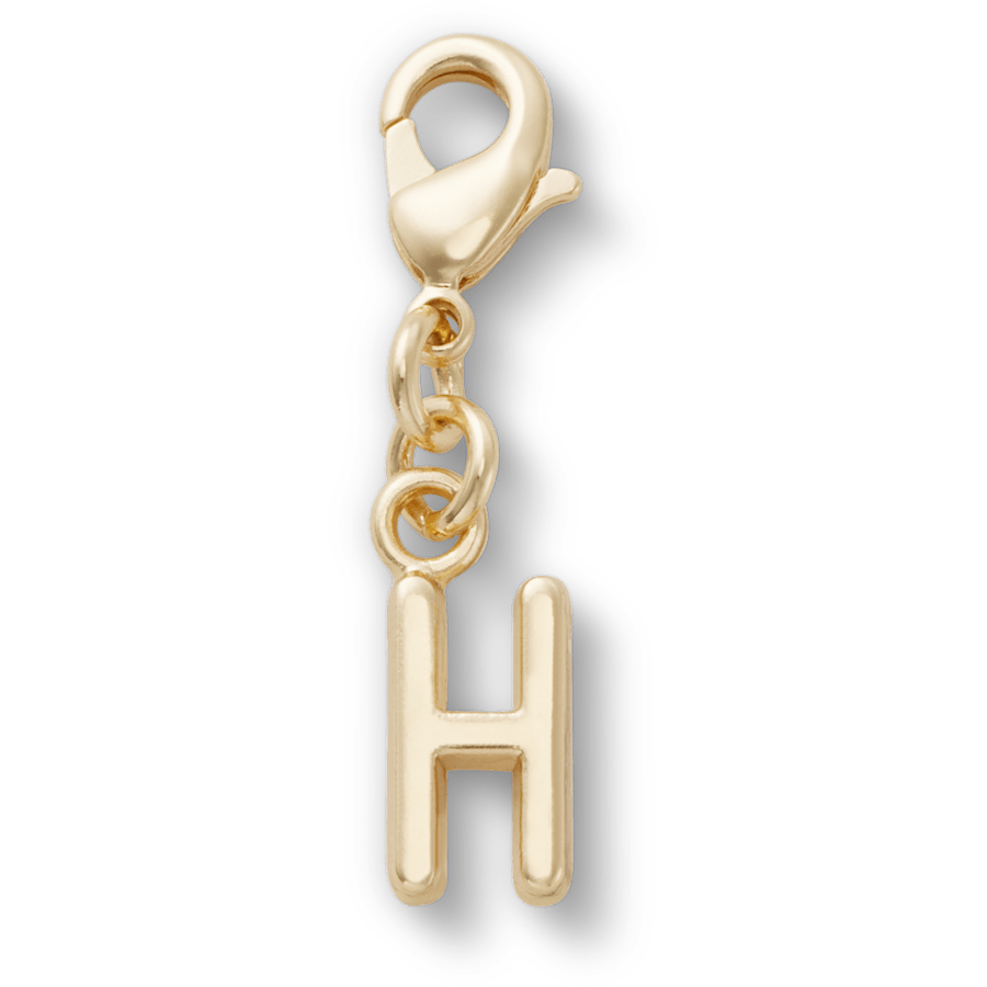 Crocs outlet | Gold Letter H Charm Jibbitz™ charms