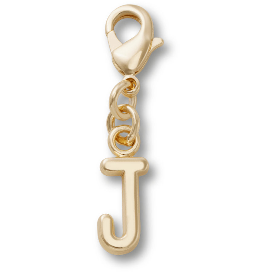 Crocs | Gold Letter J Charm Jibbitz™ charms