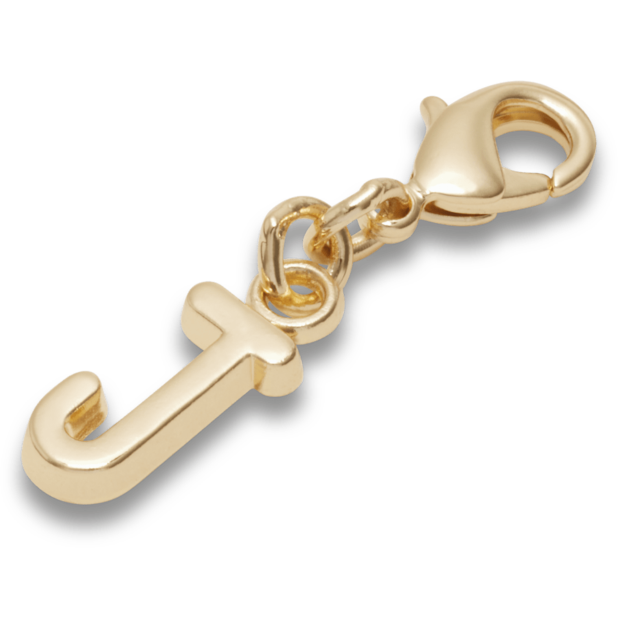 Crocs | Gold Letter J Charm Jibbitz™ charms