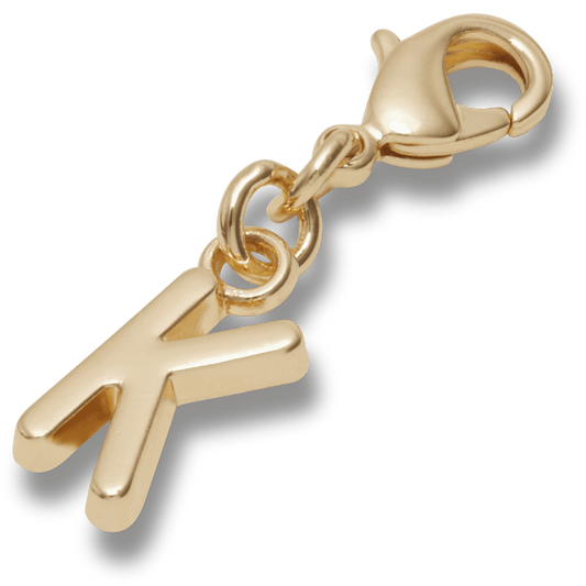 Crocs | Gold Letter K Charm Jibbitz™ charms