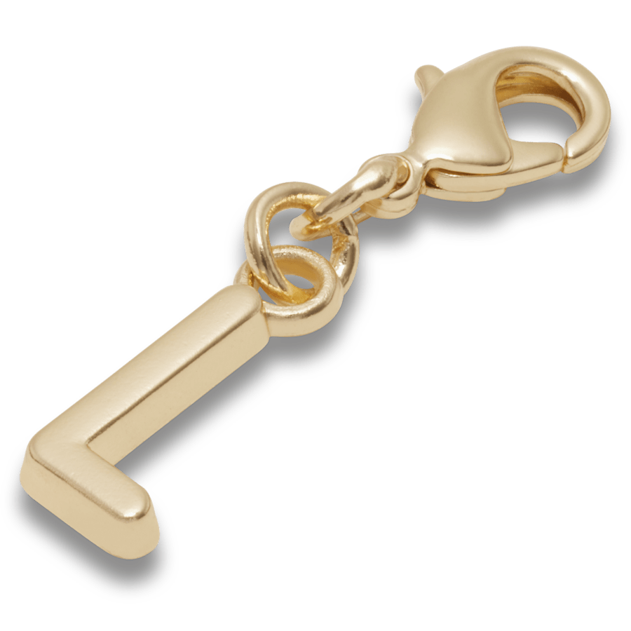 Crocs on sale | Gold Letter L Charm Jibbitz™ charms