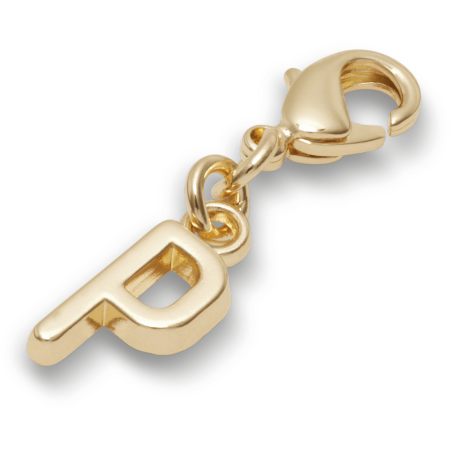 Crocs sale | Gold Letter P Charm Jibbitz™ charms