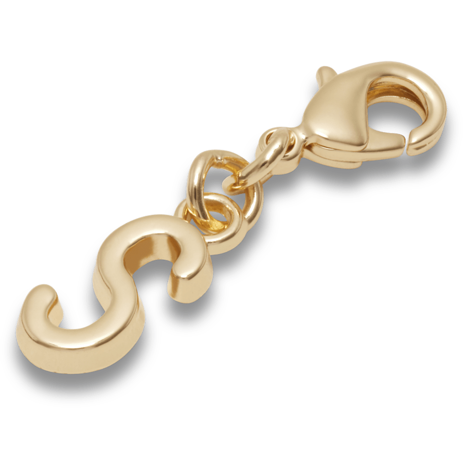 Crocs sale | Gold Letter S Charm Jibbitz™ charms