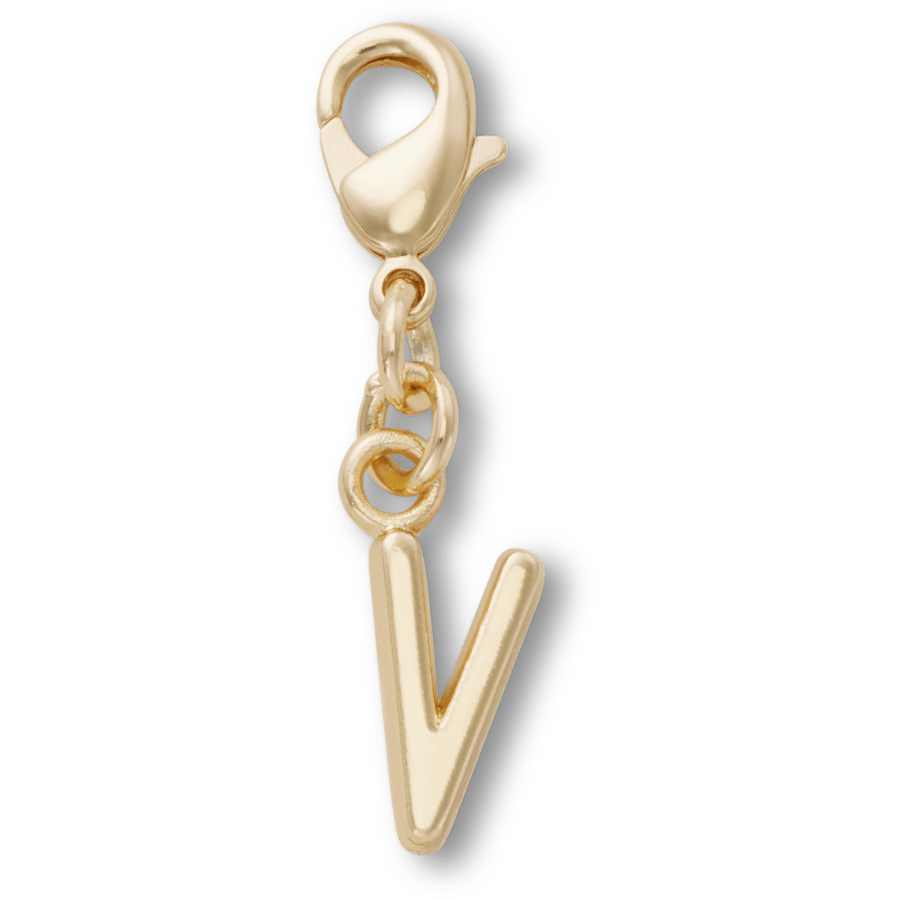 Crocs us | Gold Letter V Charm Jibbitz™ charms
