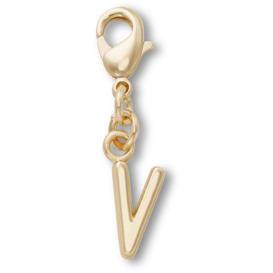 Crocs us | Gold Letter V Charm Jibbitz™ charms