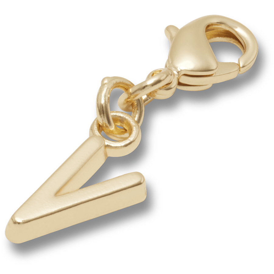 Crocs us | Gold Letter V Charm Jibbitz™ charms