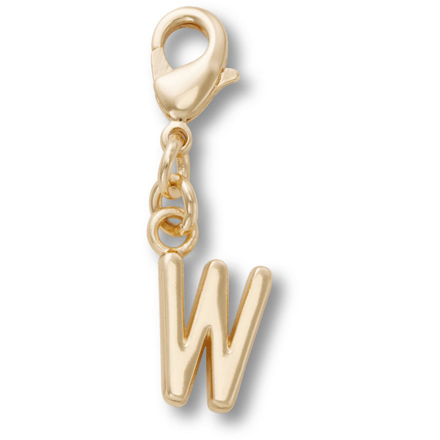 Crocs | Gold Letter W Charm Jibbitz™ charms