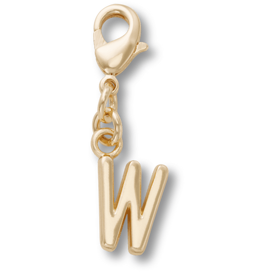 Crocs | Gold Letter W Charm Jibbitz™ charms