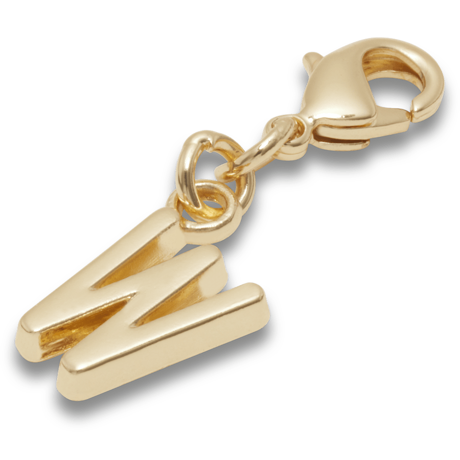 Crocs | Gold Letter W Charm Jibbitz™ charms