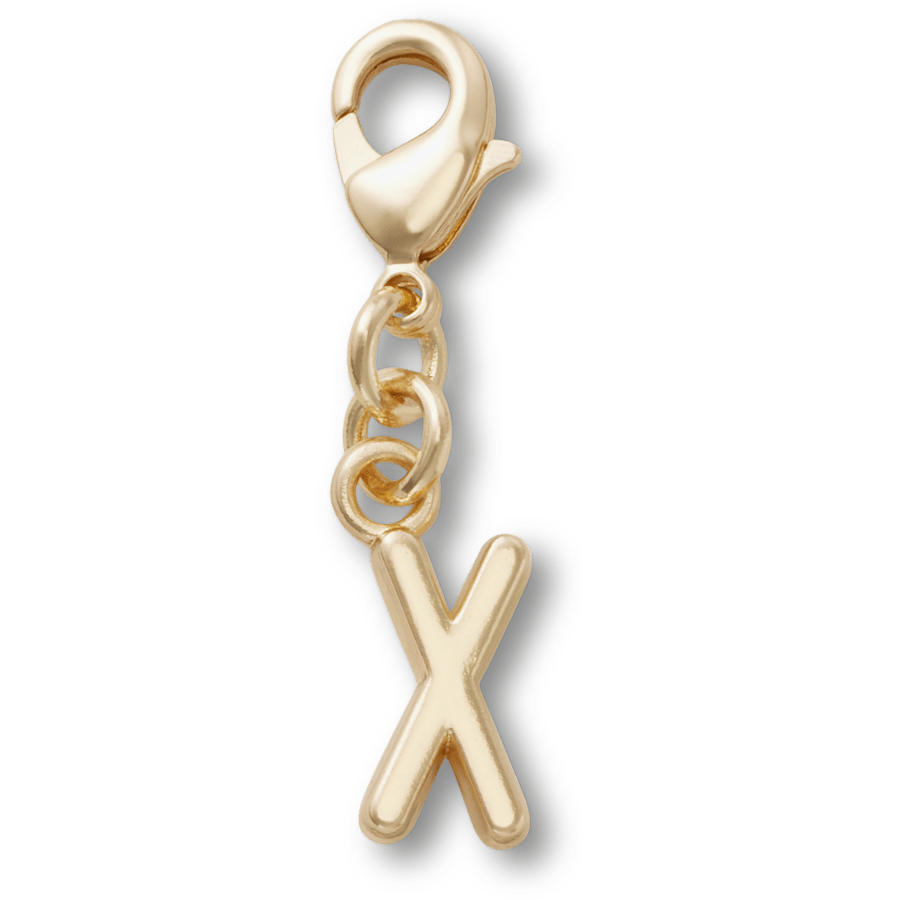 Crocs us | Gold Letter X Charm Jibbitz™ charms