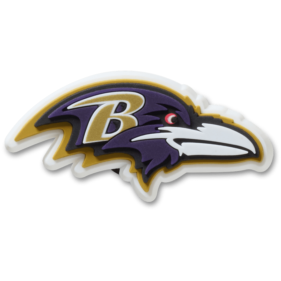Crocs outlet | NFL Baltimore Ravens Logo Jibbitz™ charms