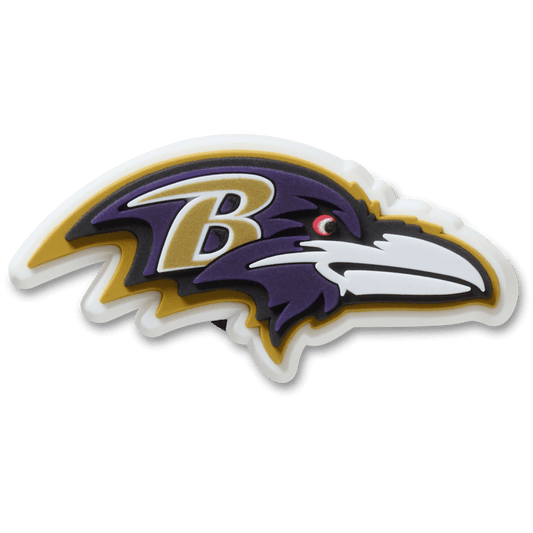 Crocs outlet | NFL Baltimore Ravens Logo Jibbitz™ charms