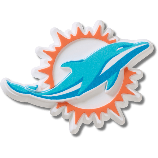 Crocs | NFL Miami Dolphins Logo Jibbitz™ charms