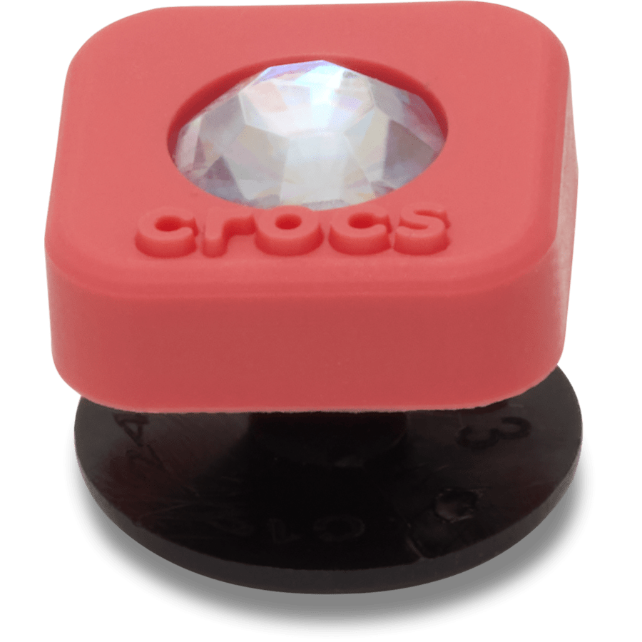 Crocs sale | Red Square PVC SMT Gem Jibbitz™ charms