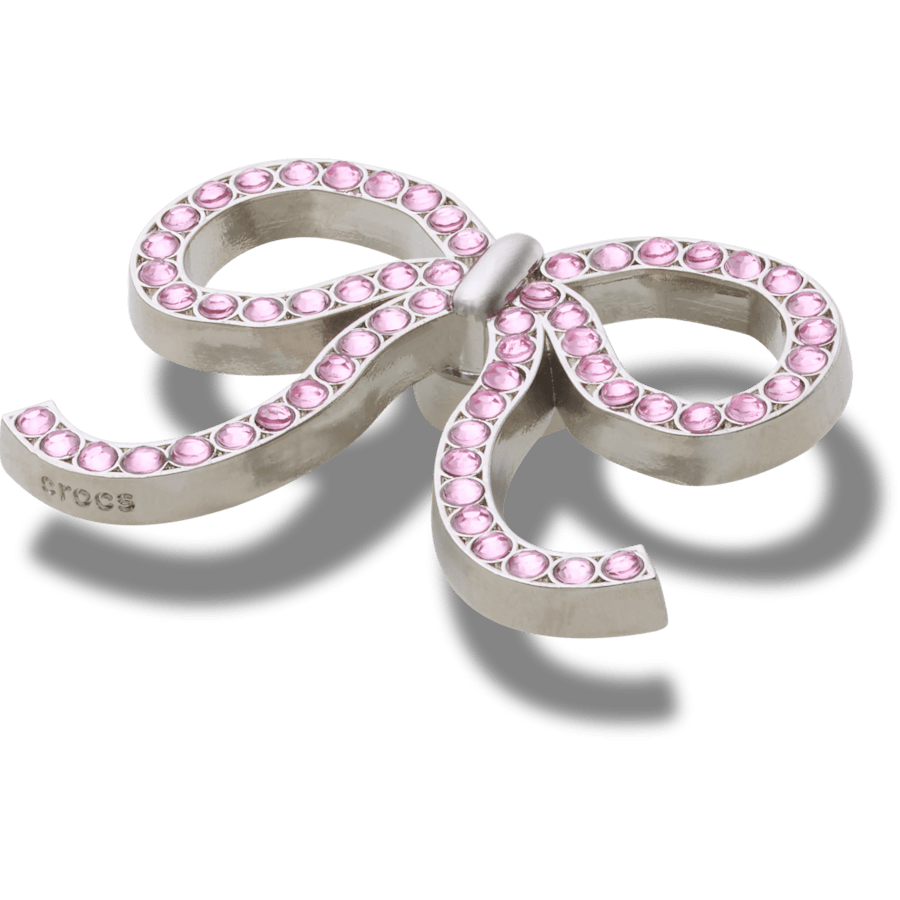 Crocs sale | Pink Glittery Bow Jibbitz™ charms