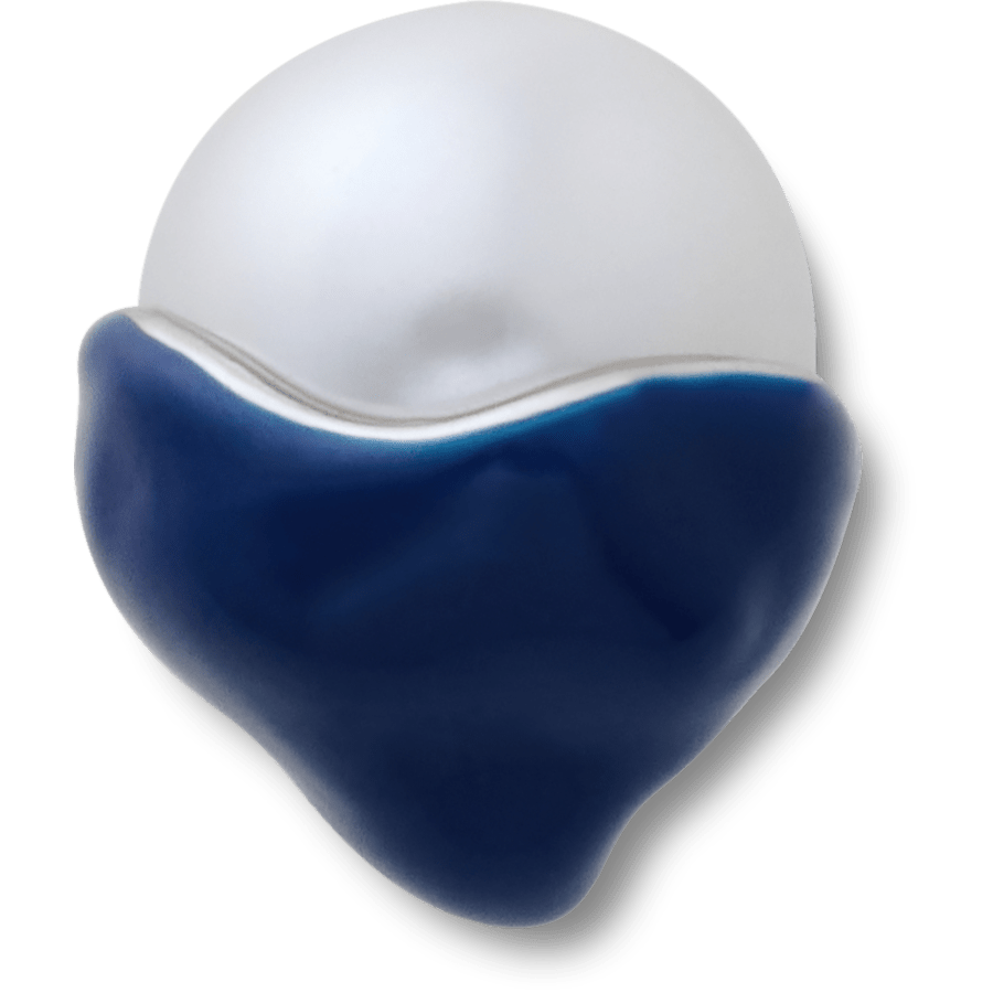 Crocs sale | Blue Dipped Enamel SMT Pearl Jibbitz™ charms