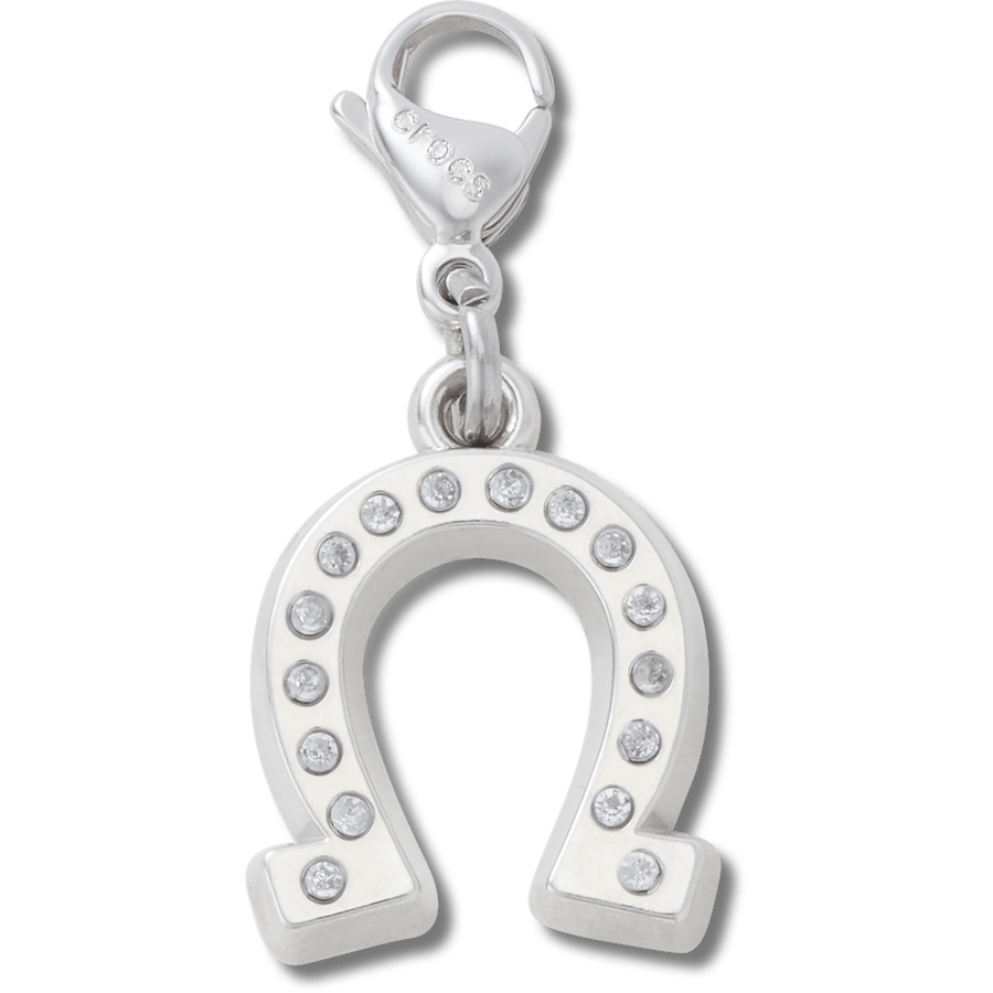 Crocs on sale | Lucky Silver Horseshoe Charm Jibbitz charm