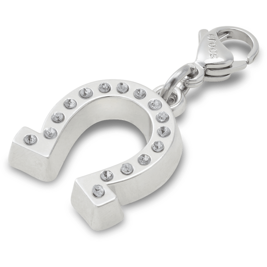 Crocs on sale | Lucky Silver Horseshoe Charm Jibbitz charm
