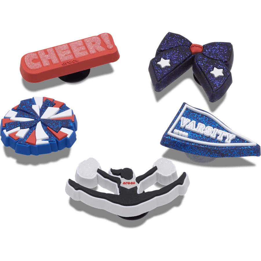 Crocs us | Cheer 5 Pack Jibbitz™ charms