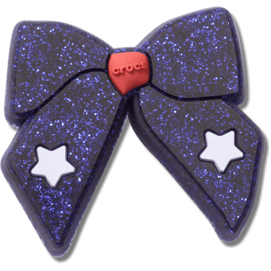 Crocs sale | Glittery Blue Bow Jibbitz™ charms