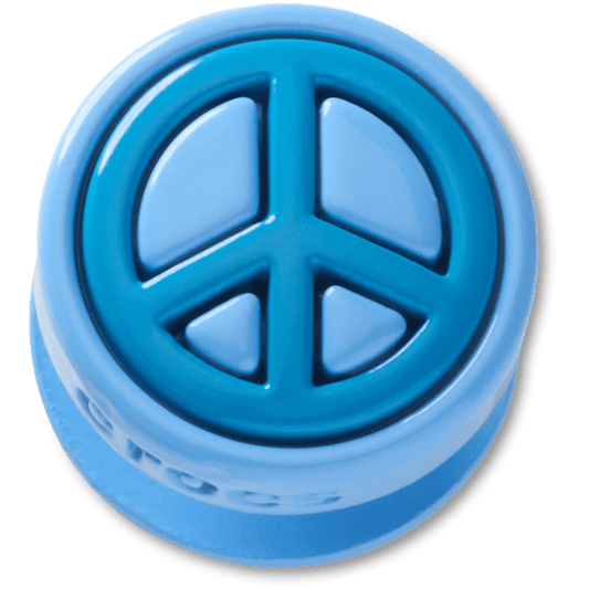 Crocs Discount | Blue Peace Sign Icon Jibbitz™ charms