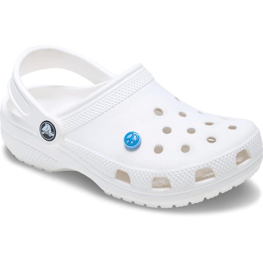 Crocs Discount | Blue Peace Sign Icon Jibbitz™ charms