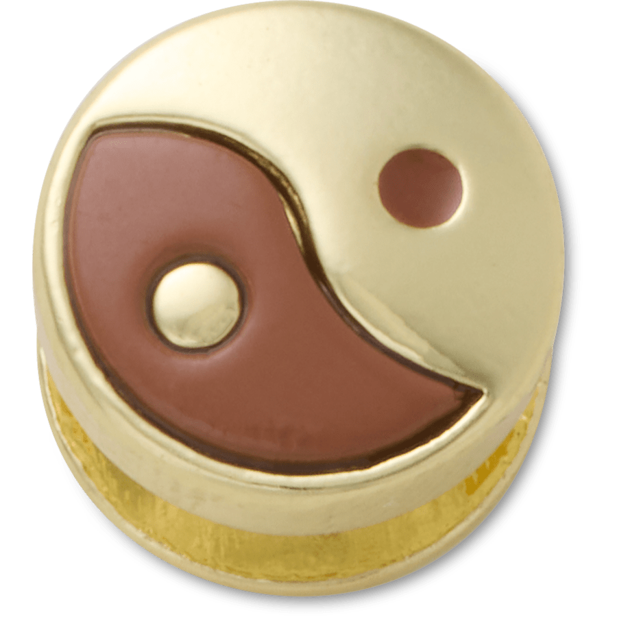 Crocs online | Brown Yin Yang Icon Jibbitz™ charms