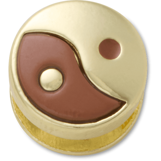 Crocs online | Brown Yin Yang Icon Jibbitz™ charms