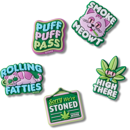 Crocs Discount | 420 Hemp Cuties 5 Pack Jibbitz™ charms