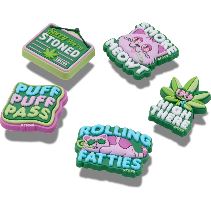 Crocs Discount | 420 Hemp Cuties 5 Pack Jibbitz™ charms