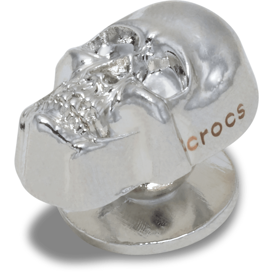 Crocs Discount | Silver Skull Jibbitz™ charms