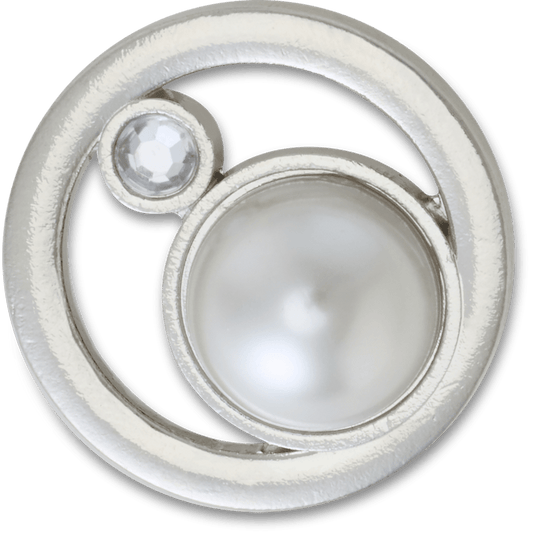 Crocs sale | Silver Ring With Pearl Jibbitz™ charms