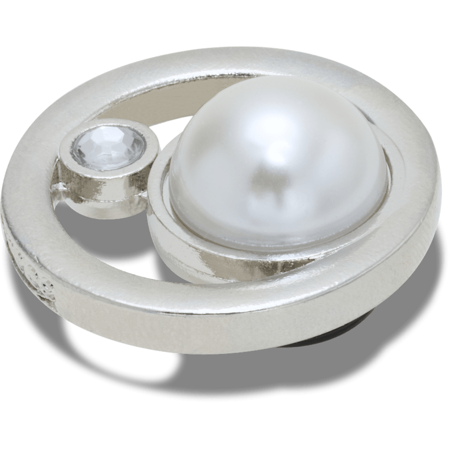 Crocs sale | Silver Ring With Pearl Jibbitz™ charms