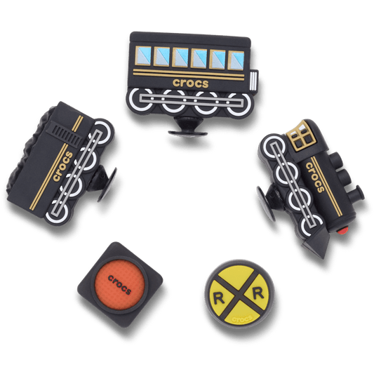 Crocs | 3D Train 5 Pack Jibbitz™ charms