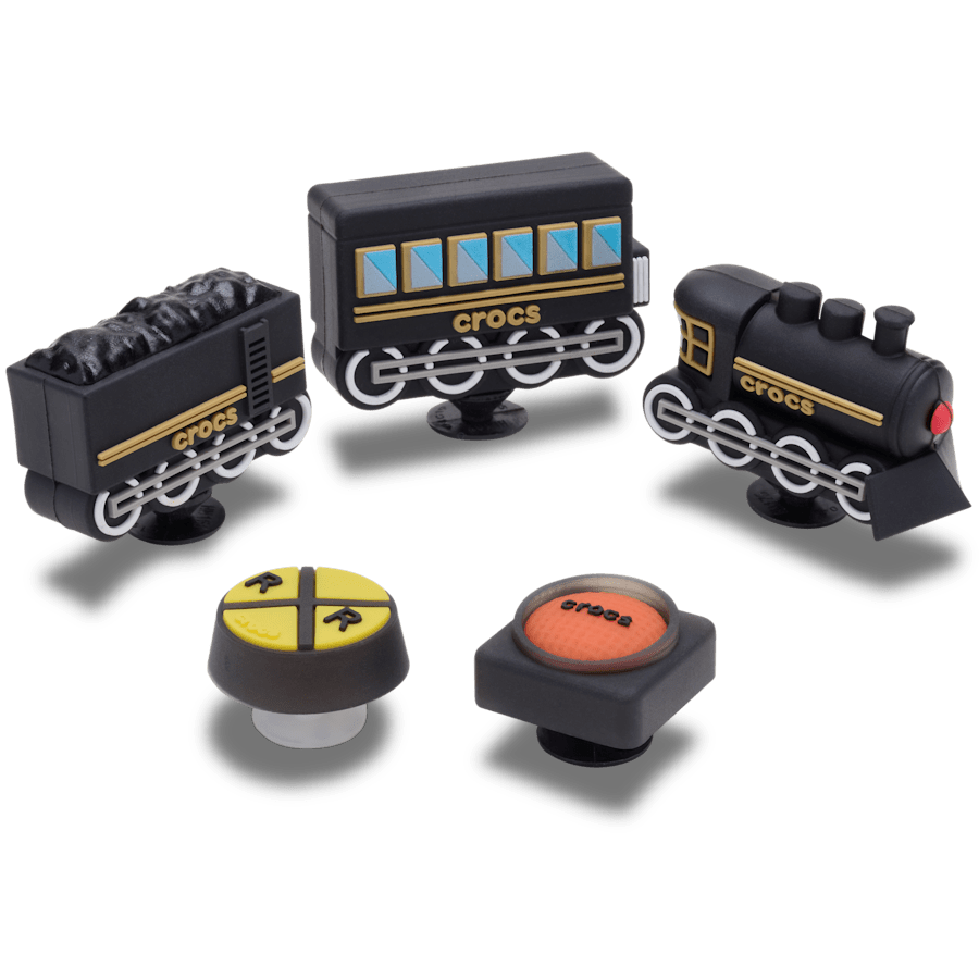 Crocs | 3D Train 5 Pack Jibbitz™ charms