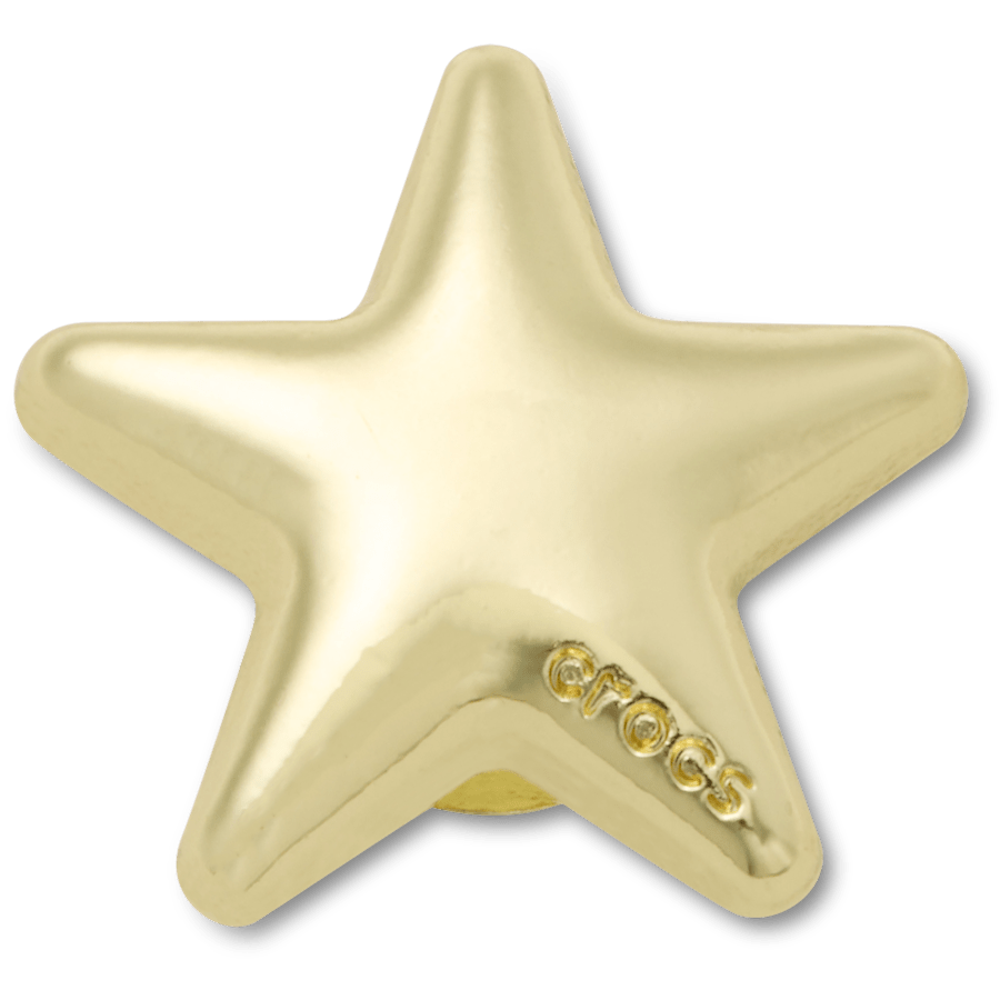 Crocs online | Gold Bubble Star Jibbitz™ charms