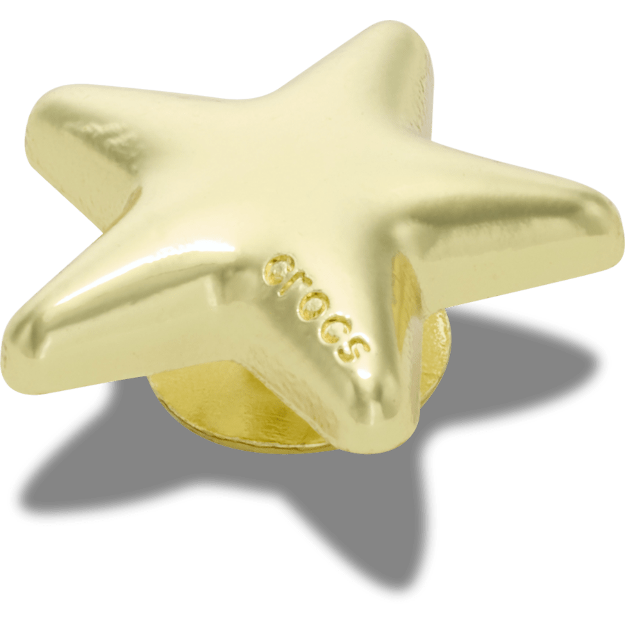 Crocs online | Gold Bubble Star Jibbitz™ charms