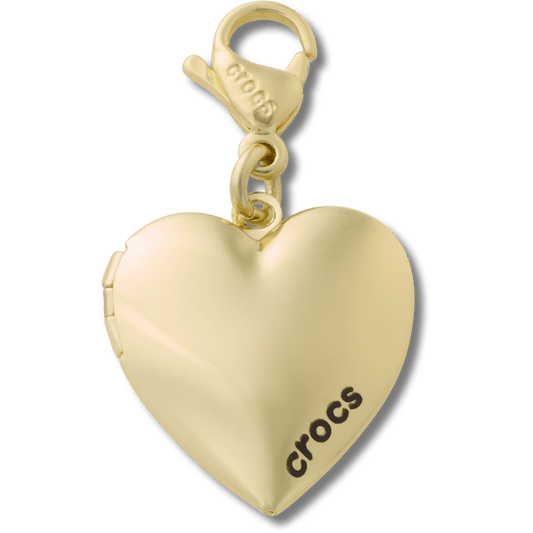 Crocs Discount | Gold Locket Charm Jibbitz charm