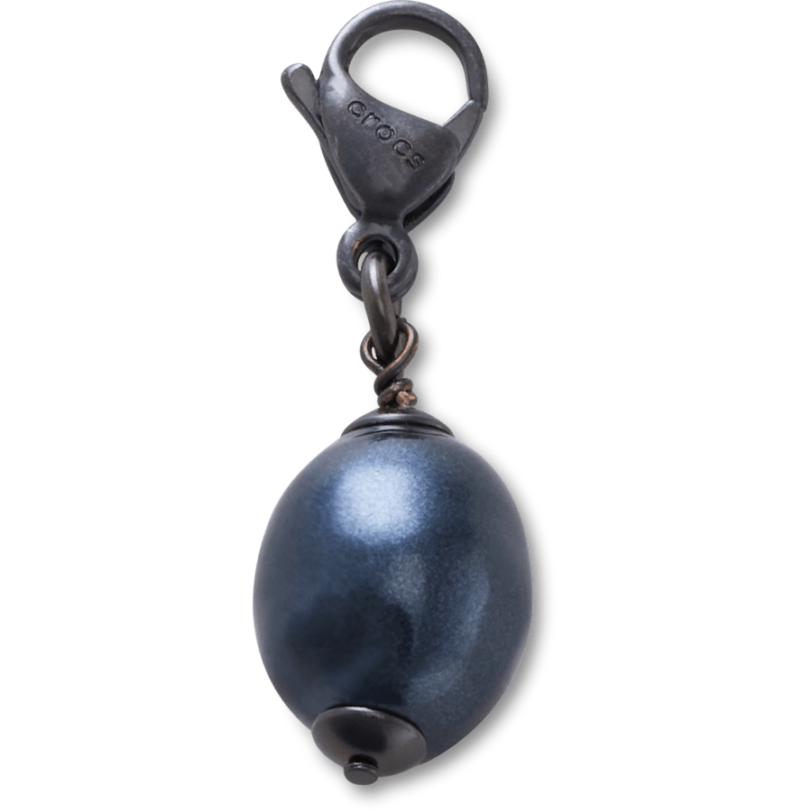 Crocs Discount | Silver Black SMT Pearl Charm Jibbitz charm