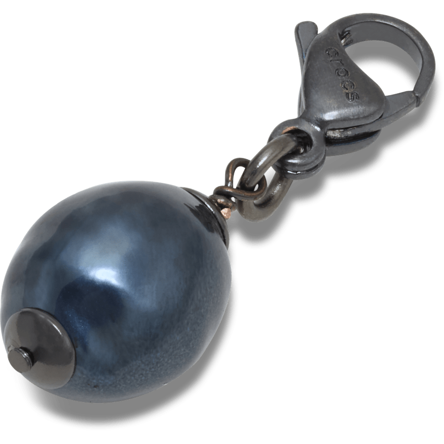 Crocs Discount | Silver Black SMT Pearl Charm Jibbitz charm
