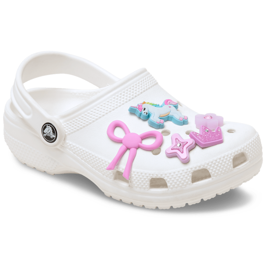 Crocs outlet | Sweet Pink Girls 5 Pack Jibbitz™ charms