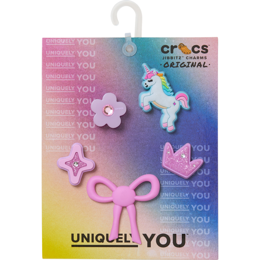 Crocs outlet | Sweet Pink Girls 5 Pack Jibbitz™ charms