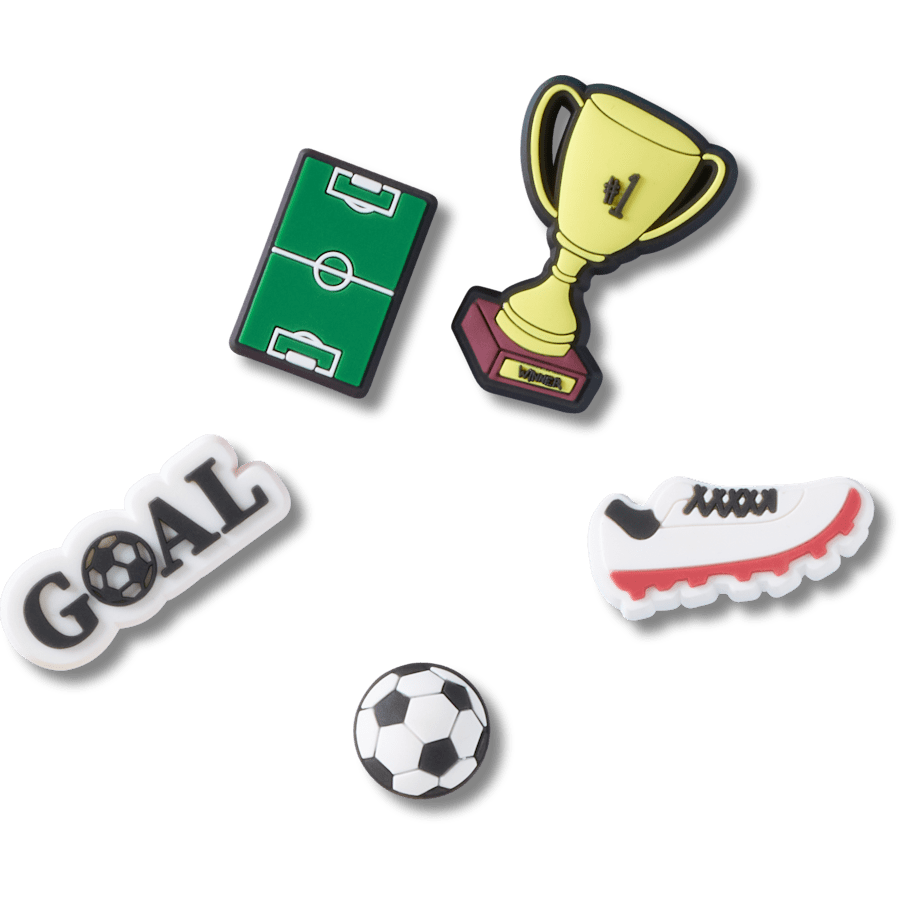 Crocs on sale | Soccer Star 5 Pack Jibbitz™ charms