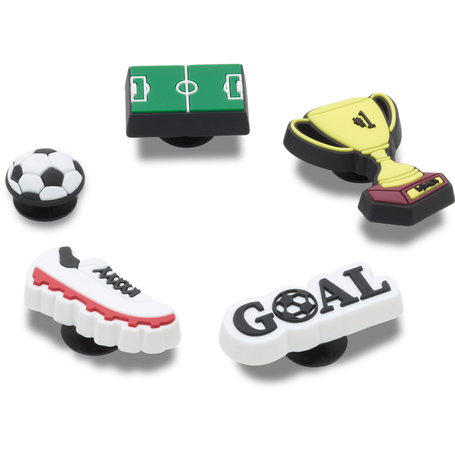 Crocs on sale | Soccer Star 5 Pack Jibbitz™ charms