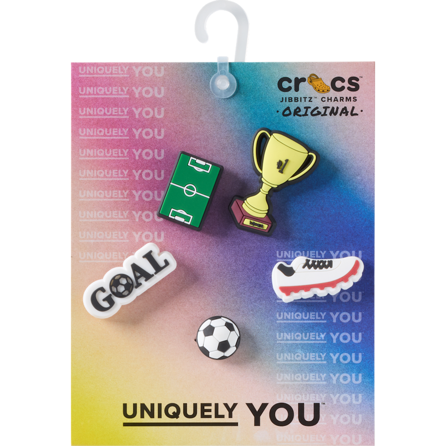 Crocs on sale | Soccer Star 5 Pack Jibbitz™ charms