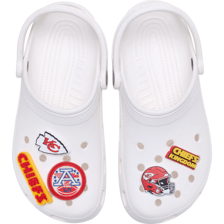 Crocs | NFL Kansas City Chiefs 5 Pack Jibbitz Shoe Charm